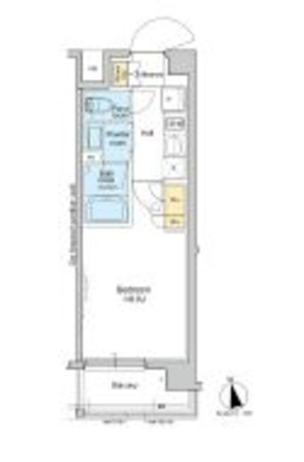 RESIDENCE KOENJI 421 間取り図