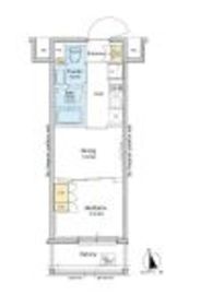 RESIDENCE KOENJI 422 間取り図