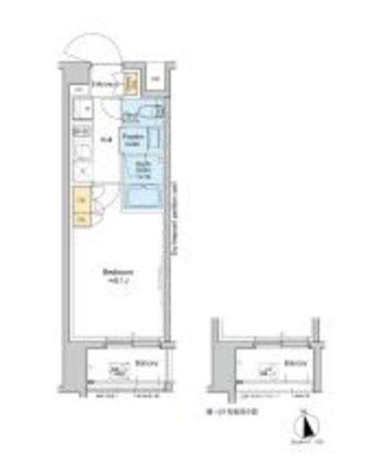 RESIDENCE KOENJI 423 間取り図
