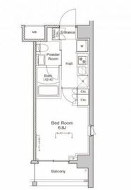 プラウドフラット戸越公園 213 間取り図