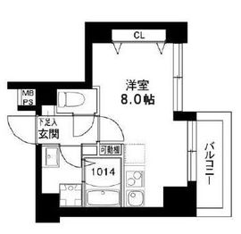 レオーネ川崎 101 間取り図
