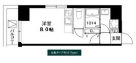 レオーネ川崎 403 間取り図