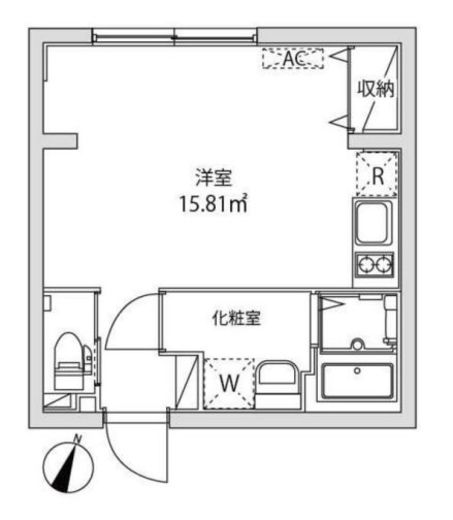 GRANDRESIDENCE ASAGAYA (グランドレジデンス阿佐ヶ谷) 304 間取り図