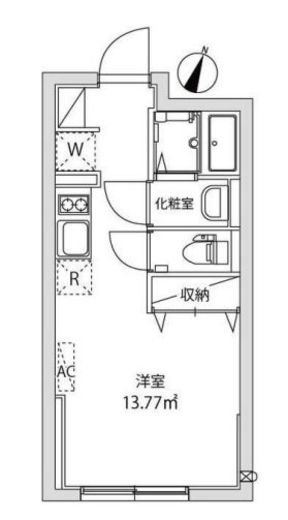 GRANDRESIDENCE ASAGAYA (グランドレジデンス阿佐ヶ谷) 102 間取り図