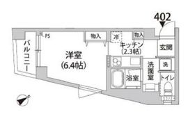 コニファー二子玉川 402 間取り図