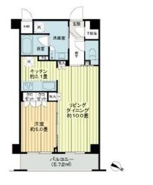 ブレシア東十条レジデンス 1階 間取り図