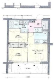 アトラス青山レジデンシャル 3階 間取り図