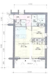 アトラス青山レジデンシャル 2階 間取り図
