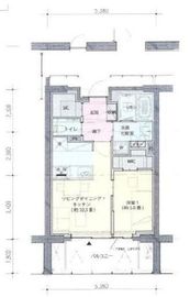 アトラス青山レジデンシャル 1階 間取り図