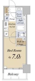 シティハウス東麻布 15階 間取り図