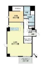 南青山ユニハイツ 7階 間取り図