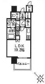 THE ROPPONGI TOKYO CLUB RESIDENCE 11階 間取り図