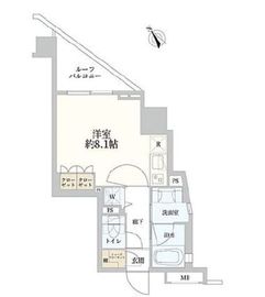 ラ・コスタ新宿余丁町 5階 間取り図
