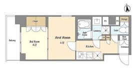 ラティエラ横濱鶴見 325 間取り図