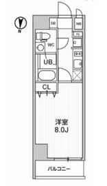 レオーネ南千住Ⅱ 305 間取り図
