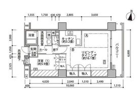 東雲キャナルコートCODAN 18-521 間取り図