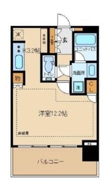 シティタワー新宿 9階 間取り図