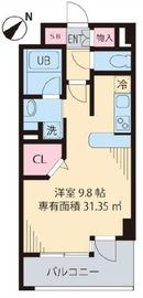 フォレスト446 204 間取り図
