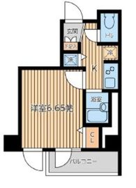 シティスパイア新富町 301 間取り図