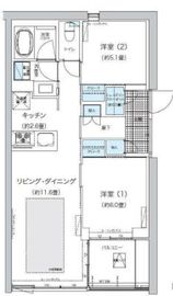 ガーデニエール砧ウエスト 150 間取り図