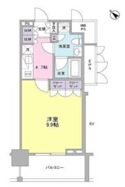 常盤レジデンシア荻窪 805 間取り図