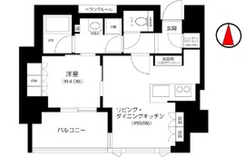 ローレルアイ東中野 7階 間取り図