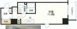 スタイリオ中延 704 間取り図