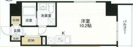 スタイリオ中延 203 間取り図