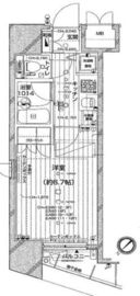 グラーサ東京イースト 7階 間取り図