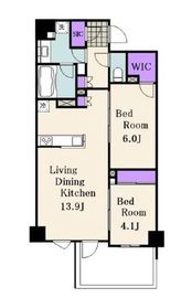 クレヴィア西馬込 2階 間取り図