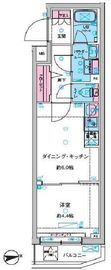 ガリシア旗の台 2階 間取り図