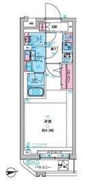 ガリシア旗の台 1階 間取り図