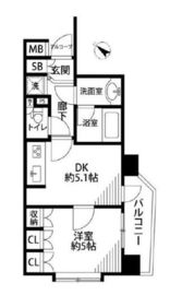 ジェイパーク神楽坂 3階 間取り図
