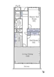 アーバンコート市ヶ谷 503 間取り図