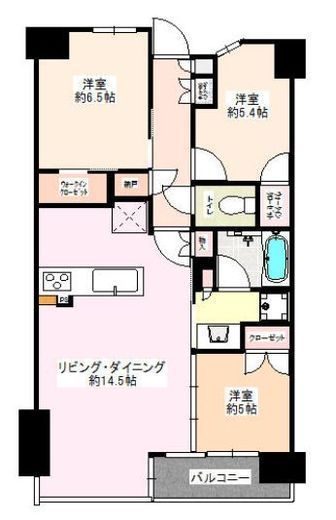 プレミスト有明ガーデンズ 4階 間取り図