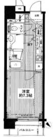 ダイアパレスグランデージ日本橋 3階 間取り図