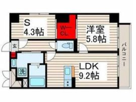 グレイスコート清澄白河 301 間取り図