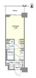 ラティエラ両国 706 間取り図
