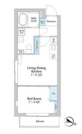 COMPOSITE目黒学芸大学THEPARK 402 間取り図