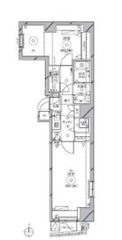 リクレイシア西麻布 2-103 間取り図