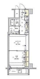 フィース水天宮前 1階 間取り図