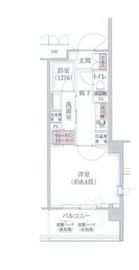 リージア経堂テラスガーデン 625 間取り図
