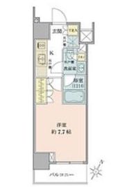 ザ・パークワンズ品川戸越 4階 間取り図