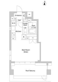 プライムアーバン三軒茶屋 701 間取り図