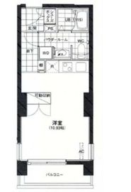 T‐COURT武蔵小杉 402 間取り図