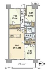 プラウドシティ吉祥寺 2階 間取り図