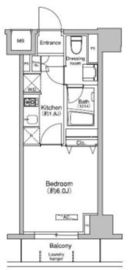 プラウドフラット荻窪Ⅱ 706 間取り図