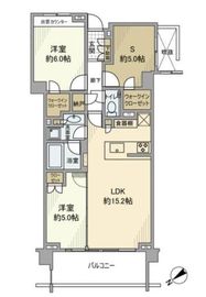 レジデンスコート吉祥寺 1階 間取り図