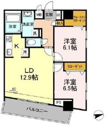 BLESS志村坂上 603 間取り図