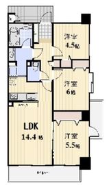 プロスペクト川崎 1003 間取り図